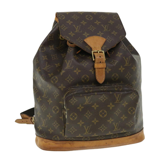 LOUIS VUITTON Monogram Montsouris GM Backpack M51135  52719