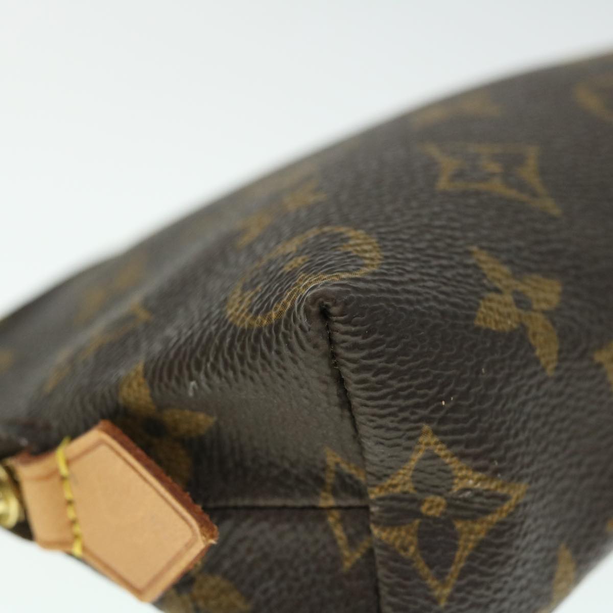 LOUIS VUITTON Monogram Pochette Cosmetic PM Cosmetic Pouch M47515  52792