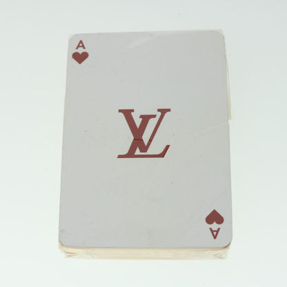 LOUIS VUITTON Playing Cards Black White  52821A