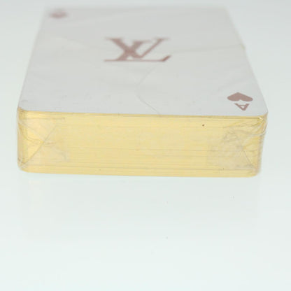 LOUIS VUITTON Playing Cards Black White  52821A