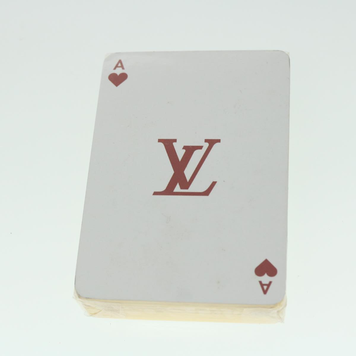 LOUIS VUITTON Playing Cards Black White  52821A