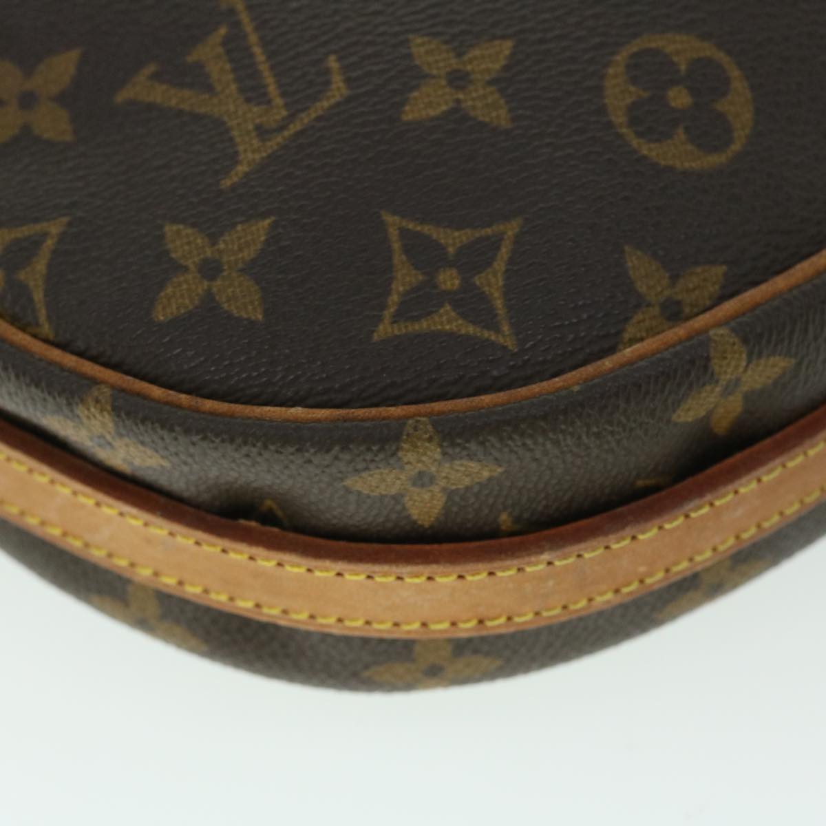 LOUIS VUITTON Monogram Jeune Fille MM Shoulder Bag M51226  52838