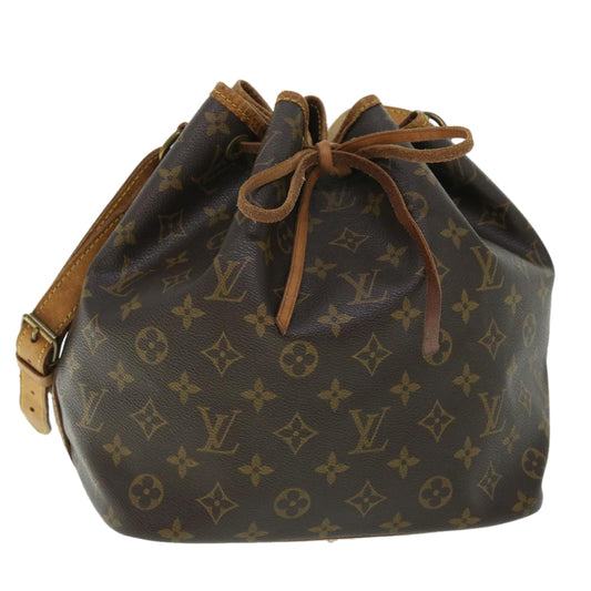 LOUIS VUITTON Monogram Petit Noe Shoulder Bag M42226  52845