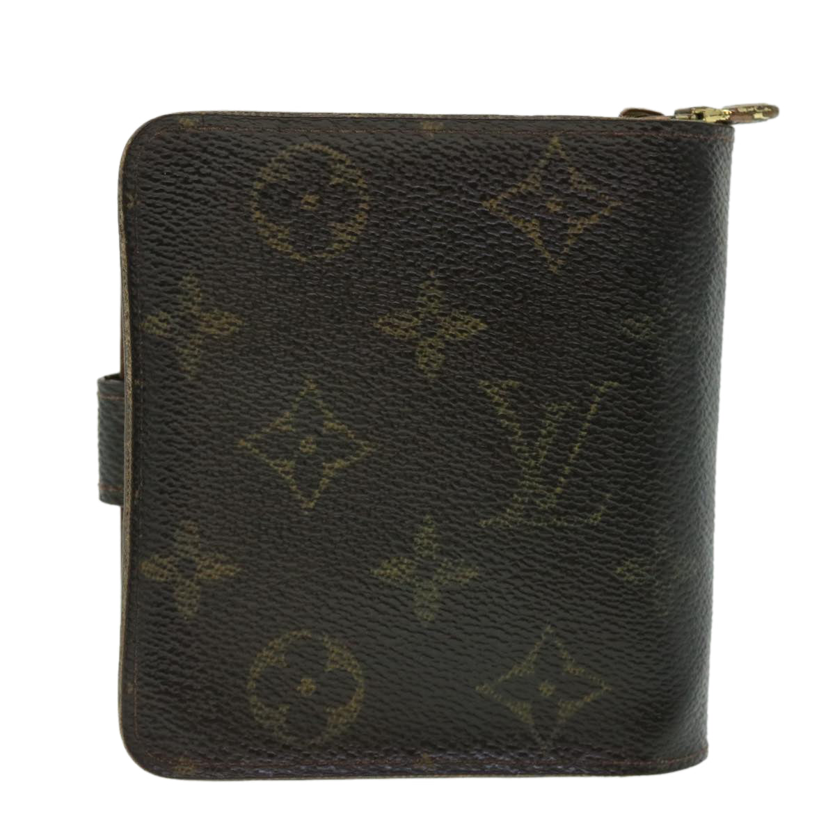 LOUIS VUITTON Monogram Compact Zip Wallet M61667  52882