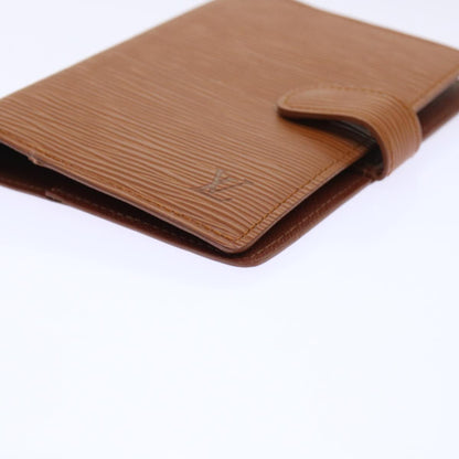 LOUIS VUITTON Epi Agenda PM Day Planner Cover Brown R20053  52884