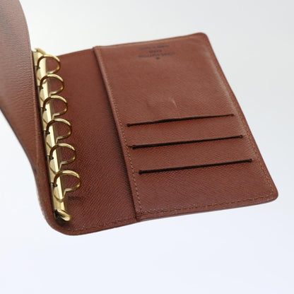 LOUIS VUITTON Epi Agenda PM Day Planner Cover Brown R20053  52884