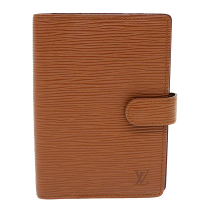 LOUIS VUITTON Epi Agenda PM Day Planner Cover Brown R20053  52884