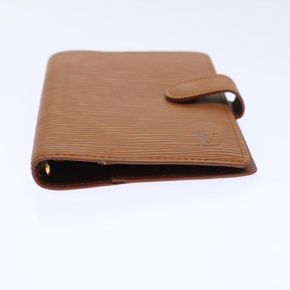 LOUIS VUITTON Epi Agenda PM Day Planner Cover Brown R20053  52884