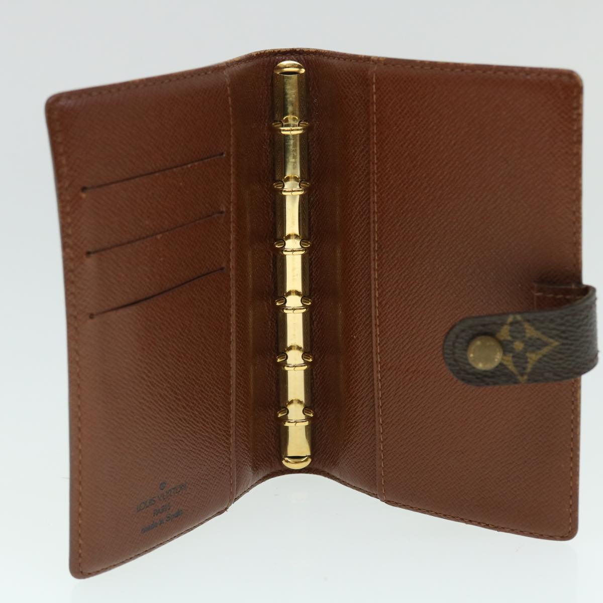 LOUIS VUITTON Monogram Agenda PM Day Planner Cover R20005  52888