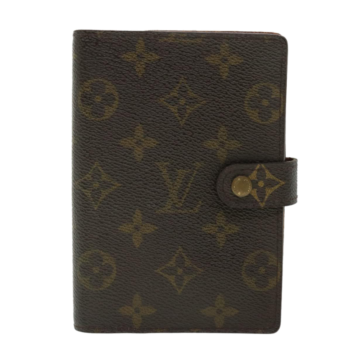 LOUIS VUITTON Monogram Agenda PM Day Planner Cover R20005  52888