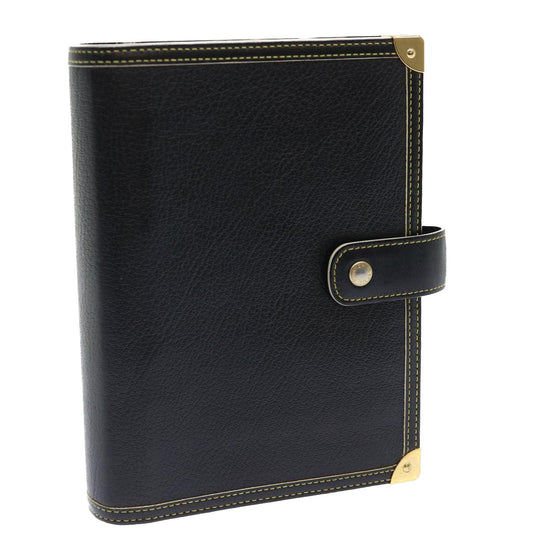 LOUIS VUITTON Agenda MM Day Planner Cover Suhari Black R20885  53408