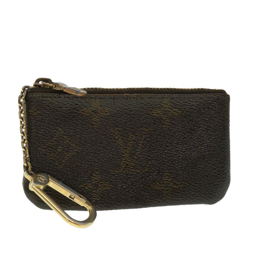 LOUIS VUITTON Monogram Pochette Cles Coin Purse M62650  53422