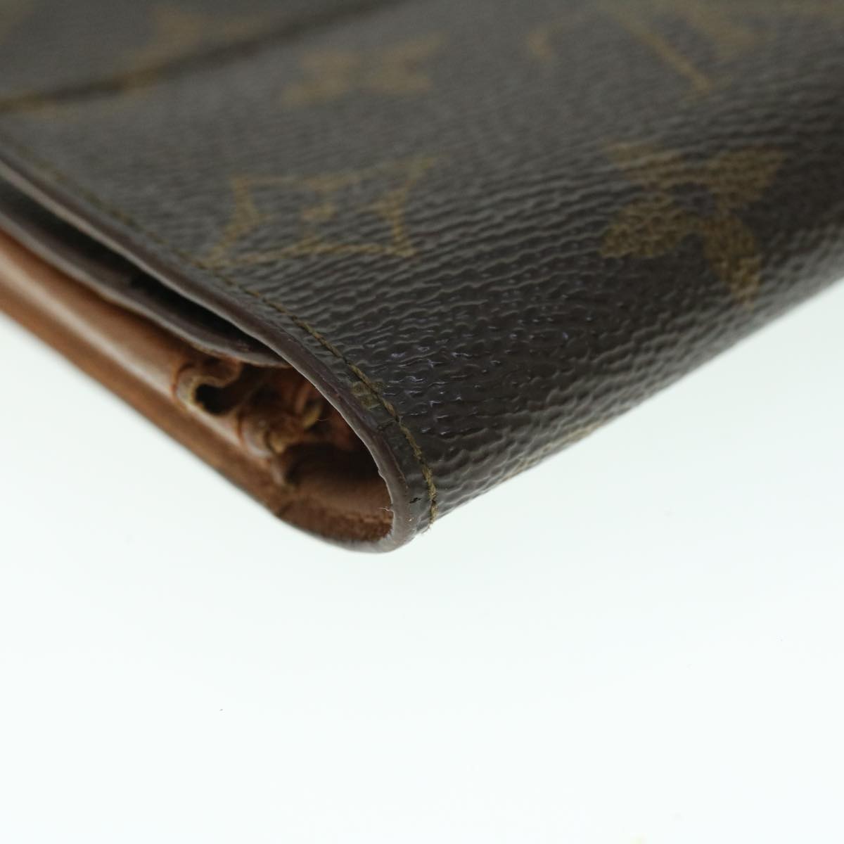 LOUIS VUITTON Monogram Pochette Porte Monnaie Credit Wallet M61726 Auth 53426