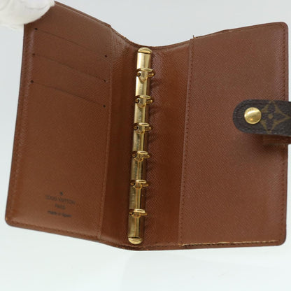 LOUIS VUITTON Monogram Agenda PM Day Planner Cover R20005  53428