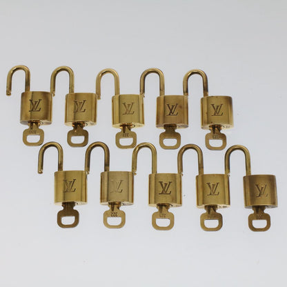 LOUIS VUITTON Padlock 10set Gold Tone  53441