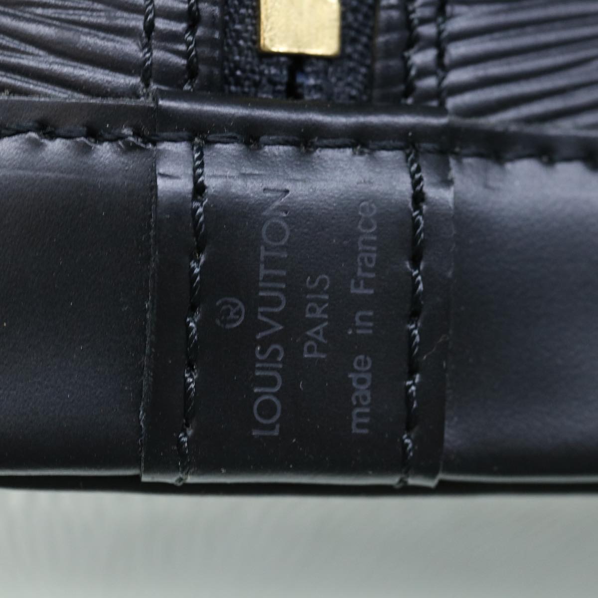 LOUIS VUITTON Epi Alma Hand Bag Black M52142  61854