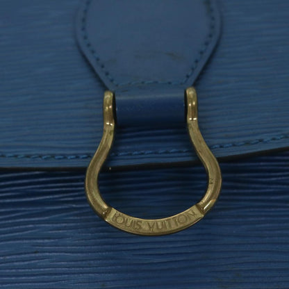 LOUIS VUITTON Epi Saint Cloud GM Shoulder Bag Blue M52195  62451