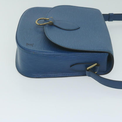 LOUIS VUITTON Epi Saint Cloud GM Shoulder Bag Blue M52195  62451