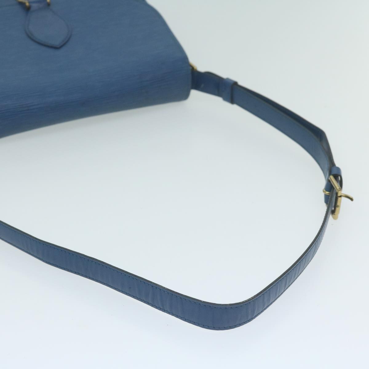 LOUIS VUITTON Epi Saint Cloud GM Shoulder Bag Blue M52195  62451