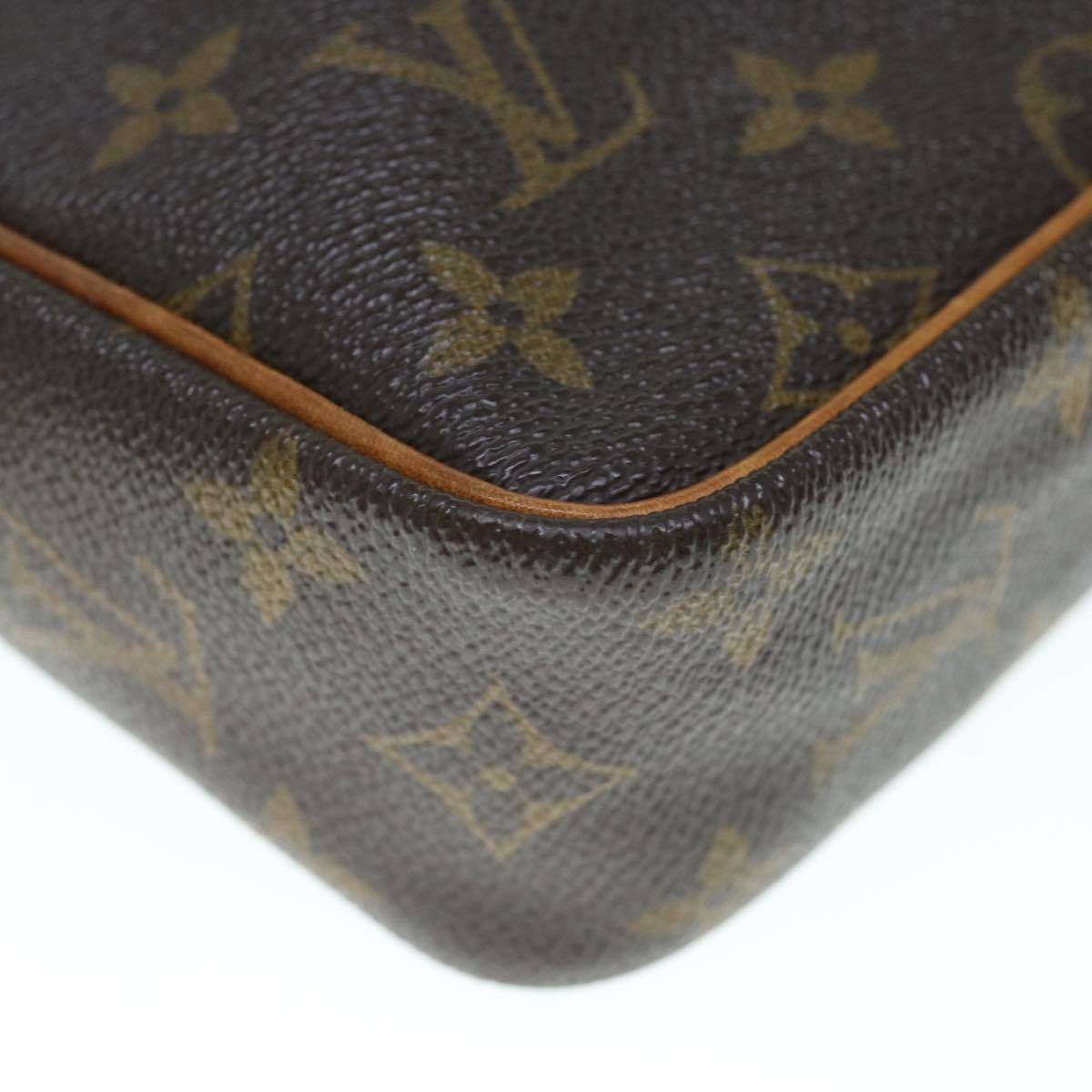 LOUIS VUITTON Monogram Compiegne 23 Clutch Bag M51847  63136