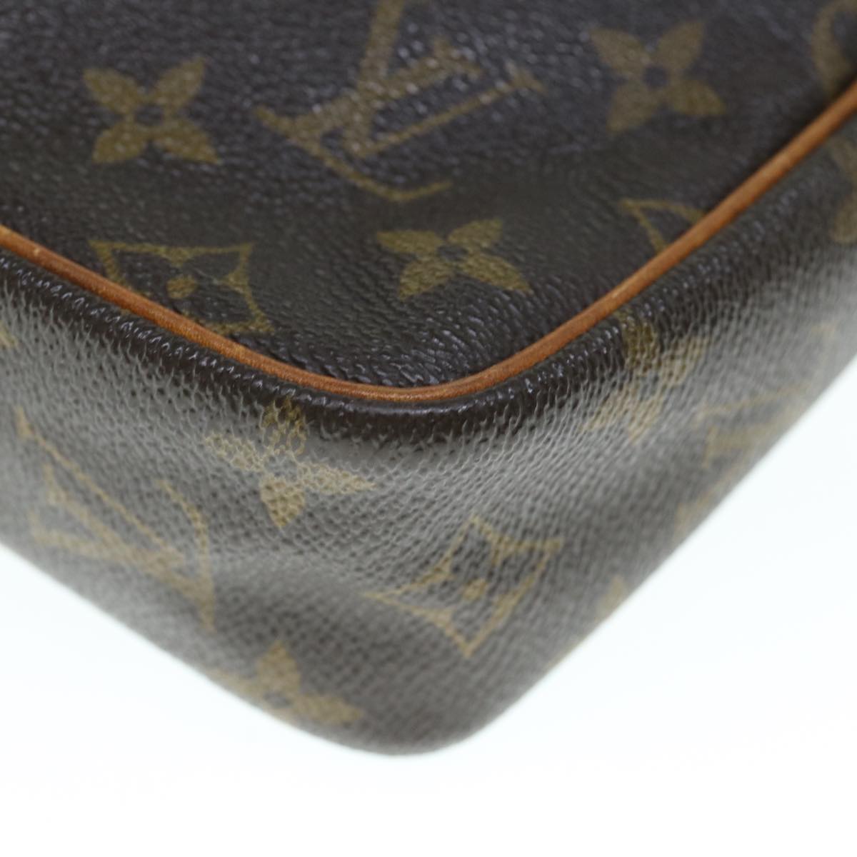 LOUIS VUITTON Monogram Compiegne 23 Clutch Bag M51847  63136