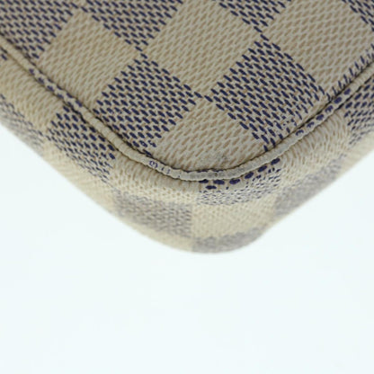 LOUIS VUITTON Damier Azur Pochette Accessoires Pouch N51986  64021