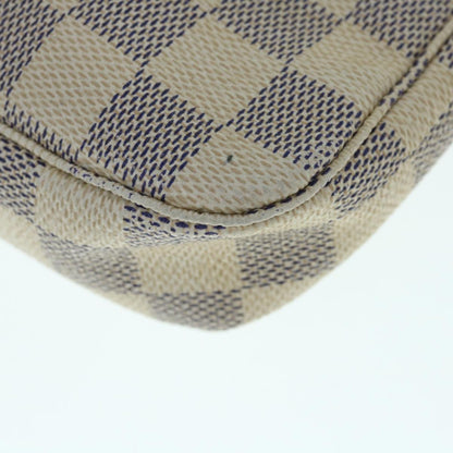 LOUIS VUITTON Damier Azur Pochette Accessoires Pouch N51986  64021