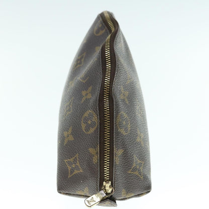 LOUIS VUITTON Monogram Trousse Demi Ronde Cosmetic Pouch M47520  64037