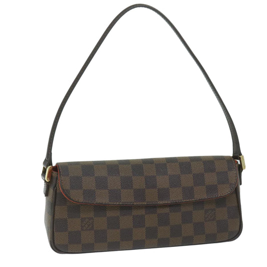 LOUIS VUITTON Damier Ebene Recoleta Shoulder Bag N51299  64038