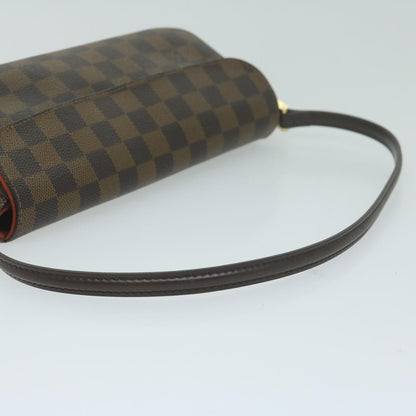 LOUIS VUITTON Damier Ebene Recoleta Shoulder Bag N51299  64038