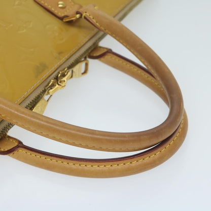 LOUIS VUITTON Monogram Vernis Montebello MM Hand Bag Beige M90161  64073