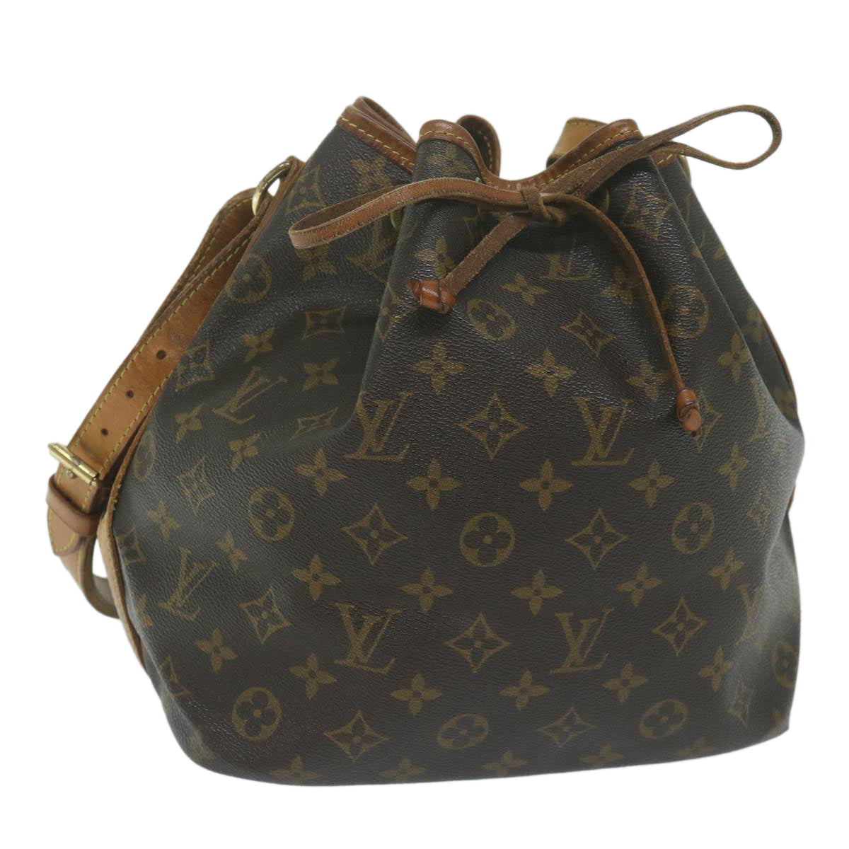 LOUIS VUITTON Monogram Petit Noe Shoulder Bag M42226  64090