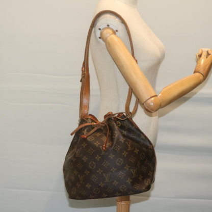 LOUIS VUITTON Monogram Petit Noe Shoulder Bag M42226  64090