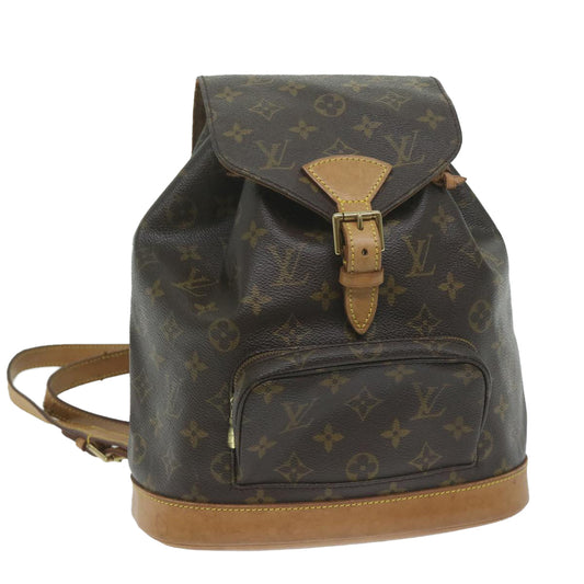 LOUIS VUITTON Monogram Montsouris MM Backpack M51136  64095