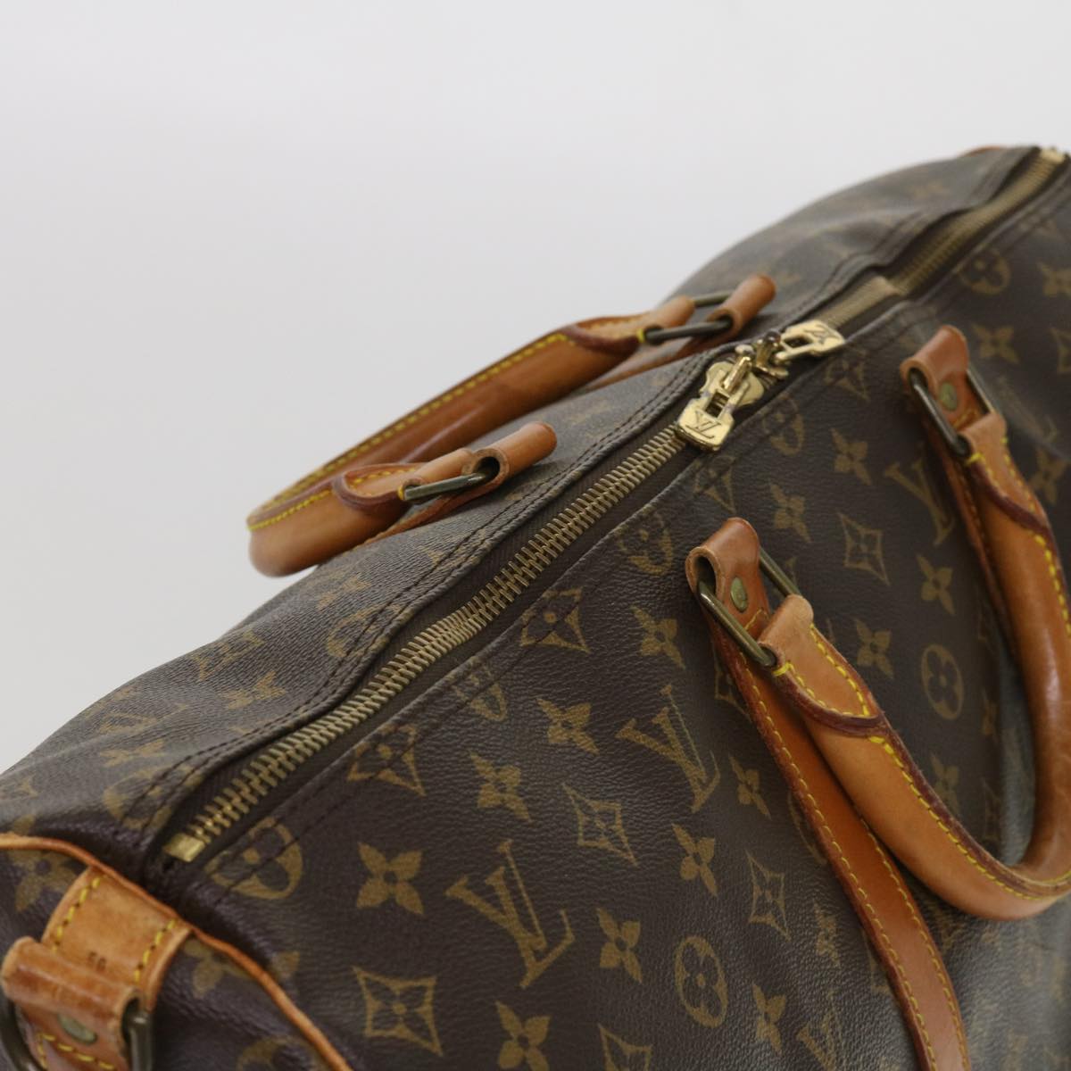 LOUIS VUITTON Monogram Keepall Bandouliere 50 Boston Bag M41416  64105