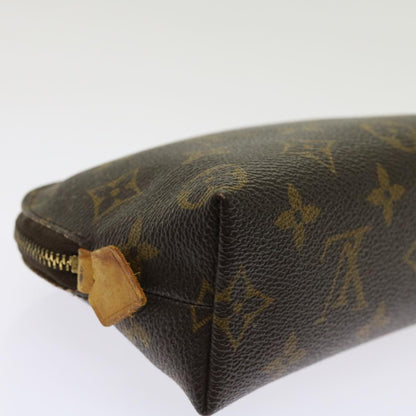 LOUIS VUITTON Monogram Pochette Cosmetic PM Cosmetic Pouch M47515  64199