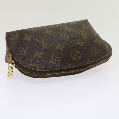 LOUIS VUITTON Monogram Pochette Cosmetic PM Cosmetic Pouch M47515  64199