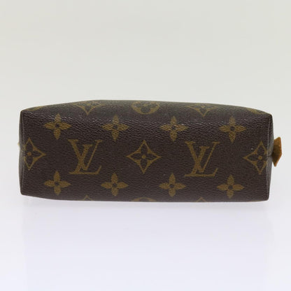 LOUIS VUITTON Monogram Pochette Cosmetic PM Cosmetic Pouch M47515  64199