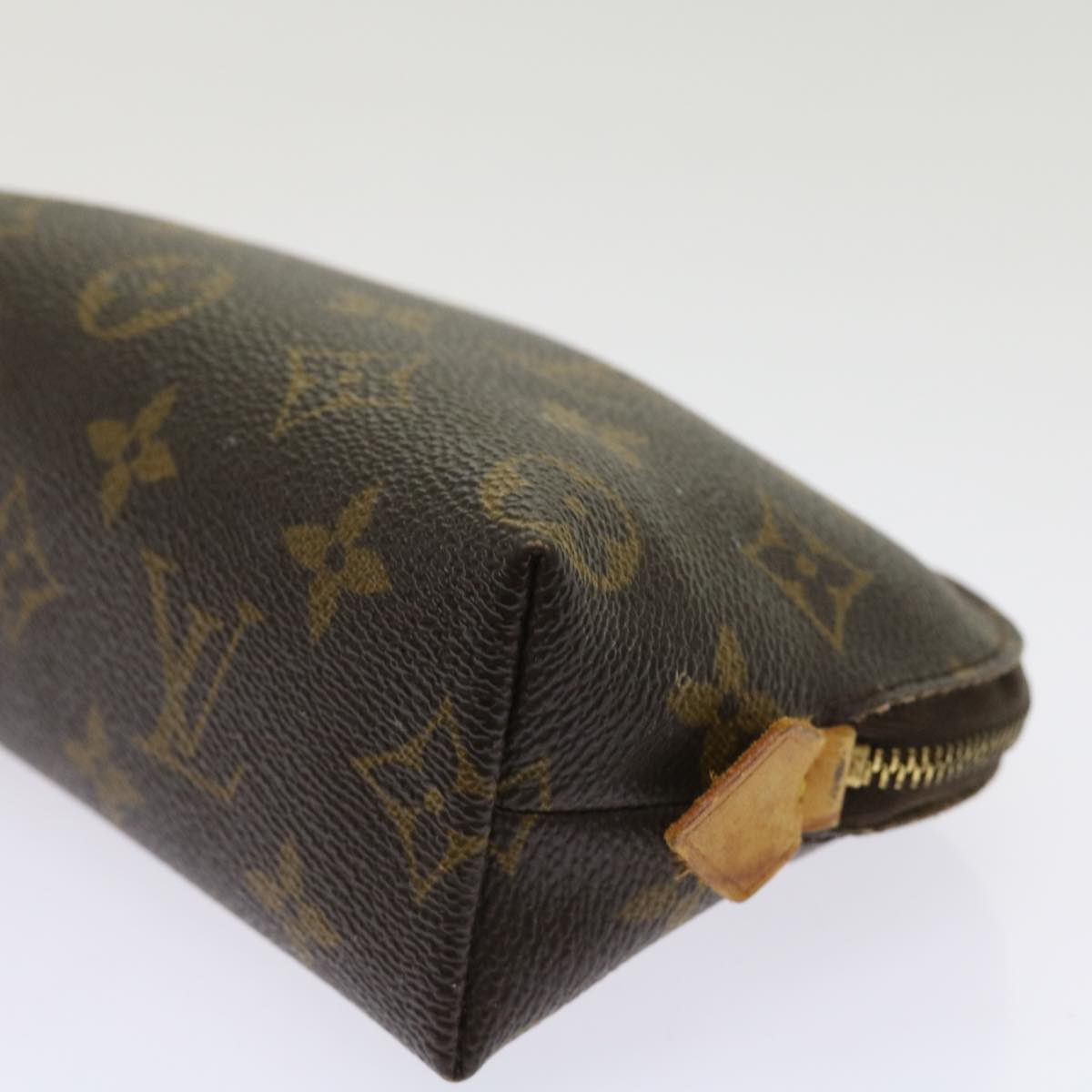 LOUIS VUITTON Monogram Pochette Cosmetic PM Cosmetic Pouch M47515  64199