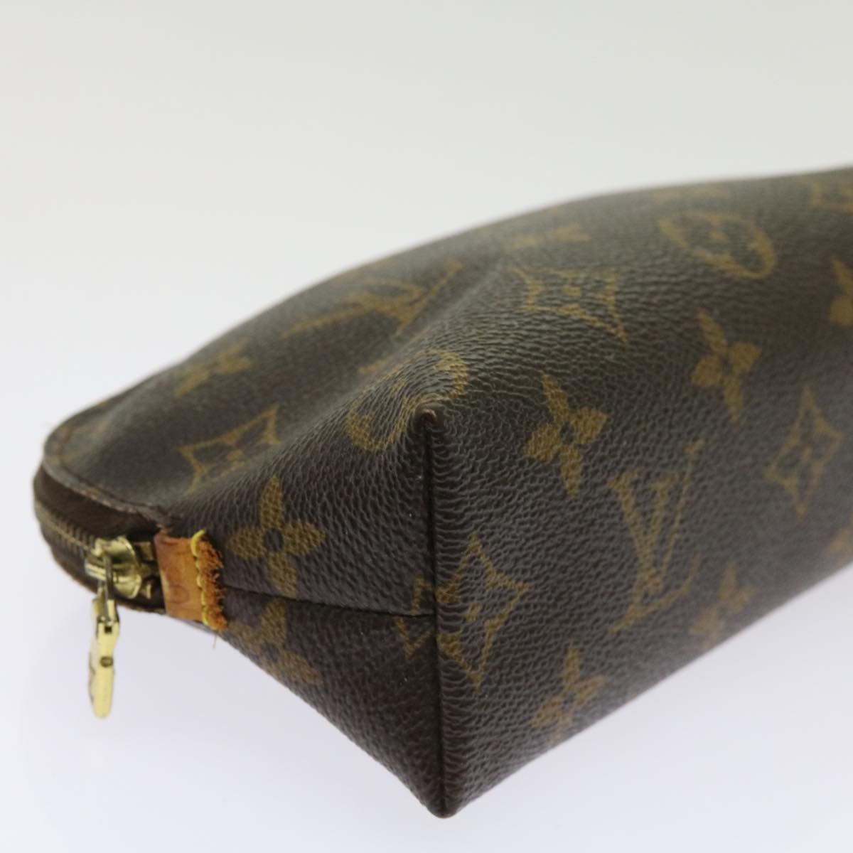 LOUIS VUITTON Monogram Pochette Cosmetic PM Cosmetic Pouch M47515  64199