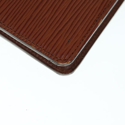 LOUIS VUITTON Epi Agenda GM Day Planner Cover Brown R20213  64314