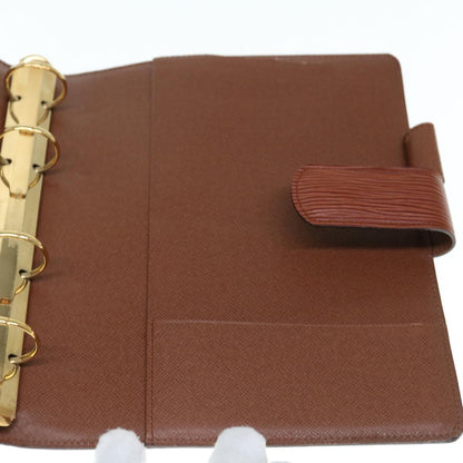 LOUIS VUITTON Epi Agenda GM Day Planner Cover Brown R20213  64314