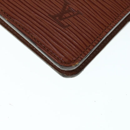 LOUIS VUITTON Epi Agenda GM Day Planner Cover Brown R20213  64314