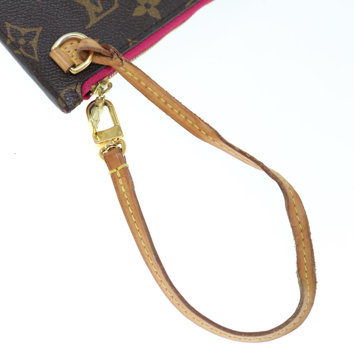 LOUIS VUITTON Monogram Neverfull MM Pouch Accessory Pouch  64377