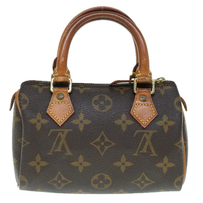 LOUIS VUITTON Monogram Mini Speedy Hand Bag M41534  64391