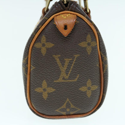 LOUIS VUITTON Monogram Mini Speedy Hand Bag M41534  64391