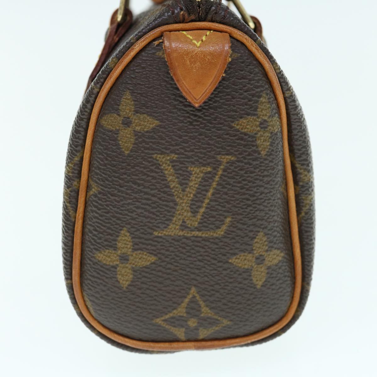 LOUIS VUITTON Monogram Mini Speedy Hand Bag M41534  64391