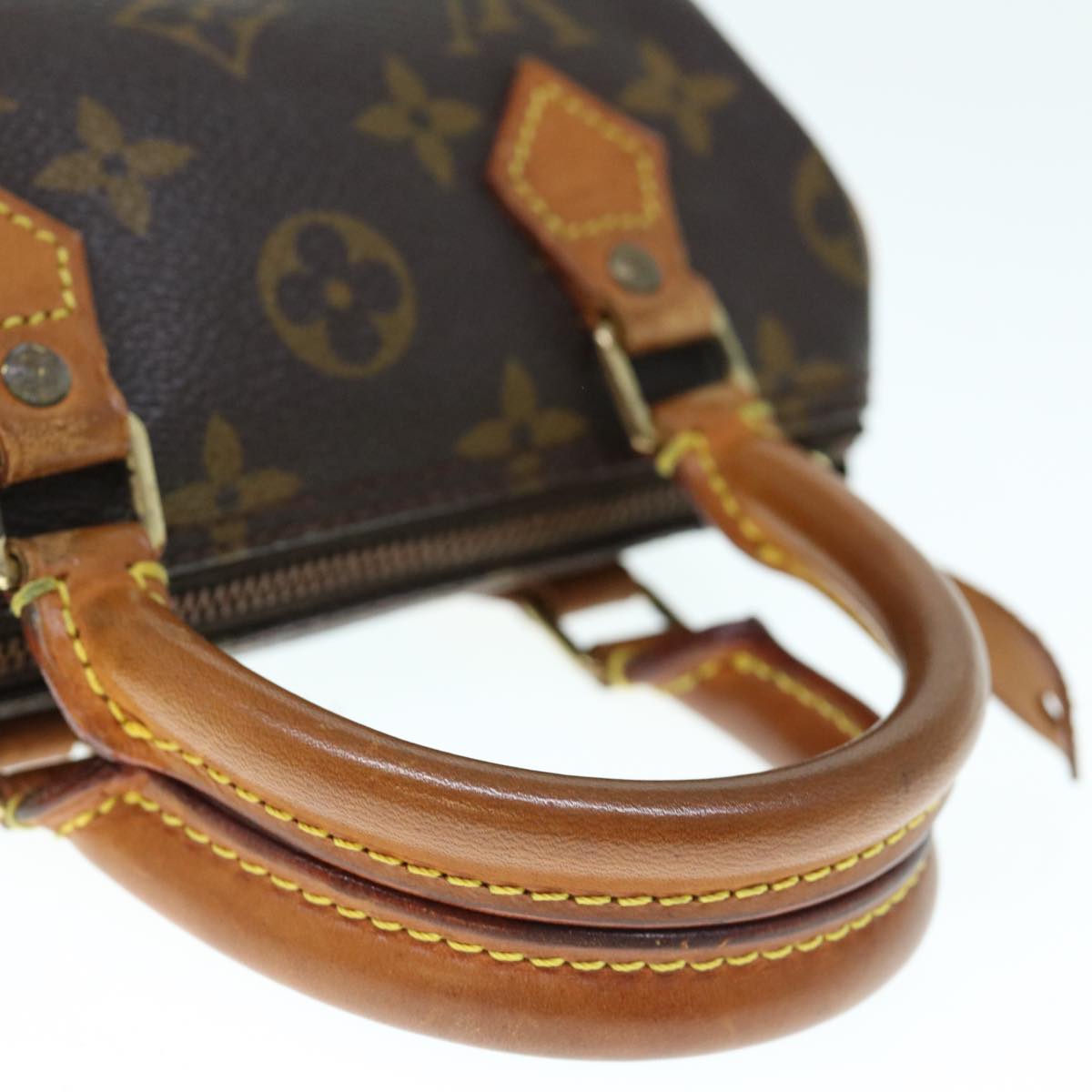 LOUIS VUITTON Monogram Mini Speedy Hand Bag M41534  64391