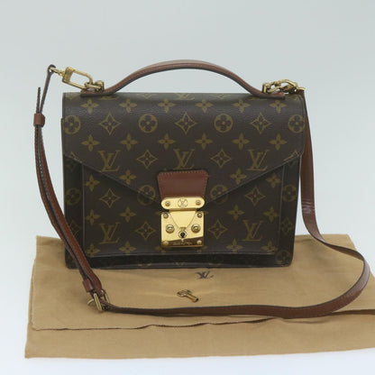 LOUIS VUITTON Monogram Monceau 26 Shoulder Bag 2way M51187  64401