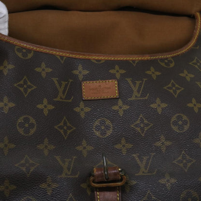 LOUIS VUITTON Monogram Saumur 35 Shoulder Bag M42254  64415